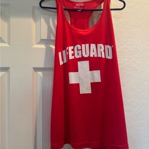 LIFEGUARD Officially Licensed Womens Printed Tank Top Size XL